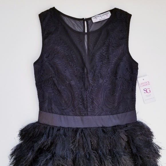 Lipstick London COCO FRINGED MINI DRESS - Picture 4 of 8